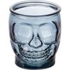 Набор из 6-ти стаканов для коктейлей "Череп", 0,4 л, D89 мм, H102 мм, синий, San Miguel