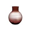Ваза для цветов, 31 см Aran, красно-коричневая с градиентом, San Miguel