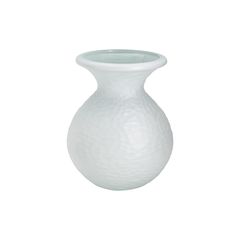 Ваза для цветов, 24,5 см Paradise, белая, матовая, San Miguel