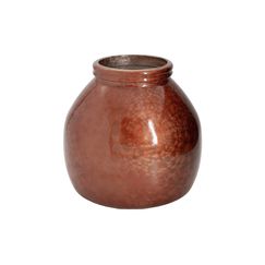 Ваза для цветов, 20 см Montana, коричневая, купаж, San Miguel