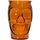 Набор из 6-ти стаканов для коктейлей "Череп", 0,45 л, D78 мм, H127 мм, оранжевый, San Miguel