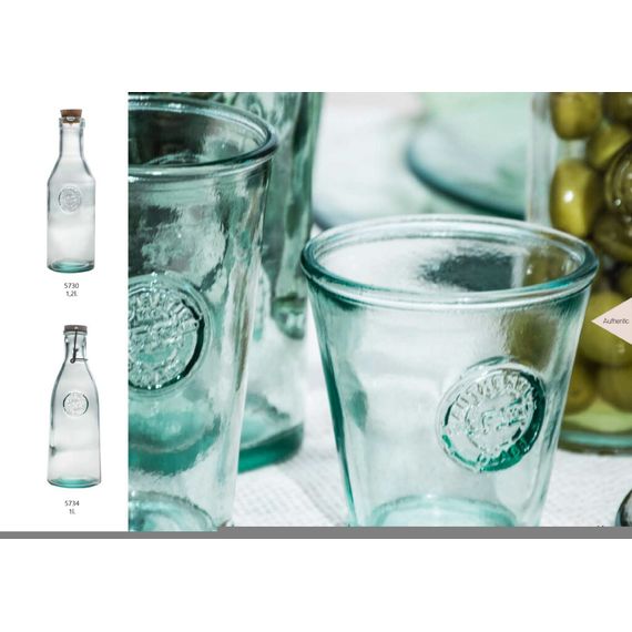 Бутылка с пробкой, 1 л, D98 мм, H280 мм, San Miguel, изображение 2