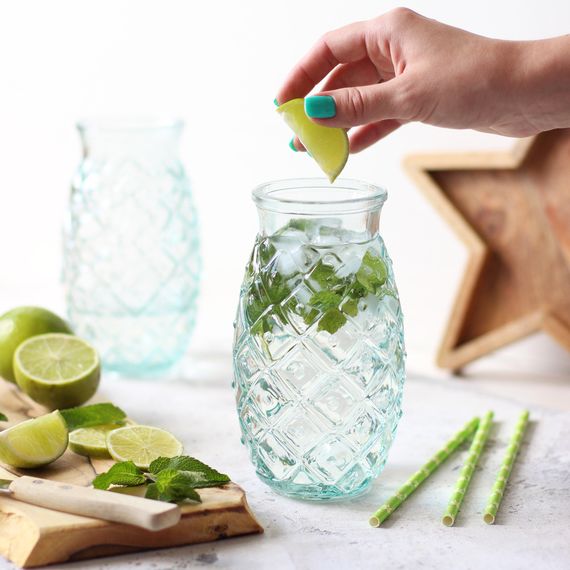 Набор из 6-ти стаканов для коктейлей «Ананас», 0,7 л, D75 мм, H170 мм, San Miguel, изображение 3