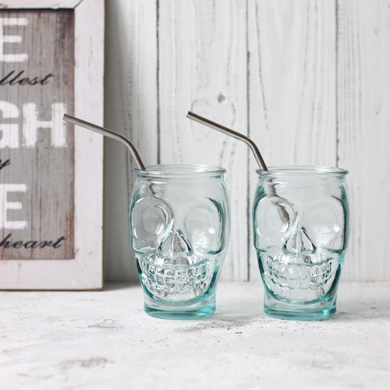 Набор из 6-ти стаканов для коктейлей "Череп", 0,45 л, D78 мм, H127 мм, San Miguel, изображение 3