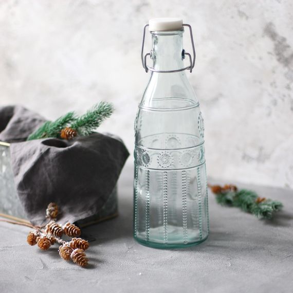 Бутылка с пробкой, 1 л, D98 мм, H280 мм, San Miguel, изображение 4