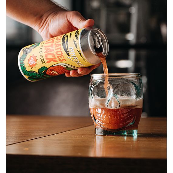 Набор из 6-ти стаканов для коктейлей "Череп", 0,4 л, D89 мм, H102 мм, San Miguel, изображение 4