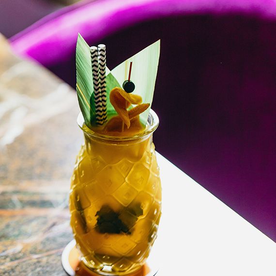 Набор из 6-ти стаканов для коктейлей «Ананас», 0,7 л, D75 мм, H170 мм, San Miguel, изображение 9