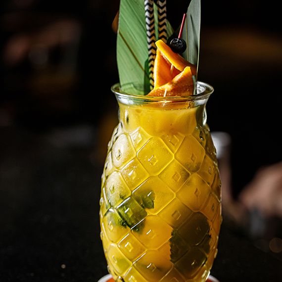 Набор из 6-ти стаканов для коктейлей «Ананас», 0,7 л, D75 мм, H170 мм, San Miguel, изображение 11