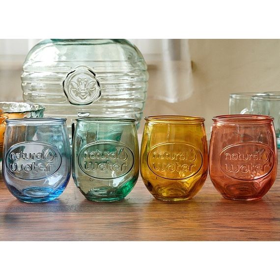 Набор из 6-ти стаканов Natural Water, розовый, 0,4 л, SAN MIGUEL, изображение 2