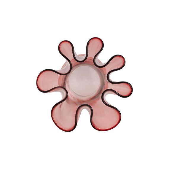 Ваза для цветов, 30 см Artesania, розовая, волнистый край, San Miguel, изображение 2