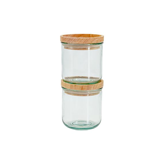 Набор банок для сыпучих продуктов, 820/350 мл, 3 шт, Jars, San Miguel, изображение 4