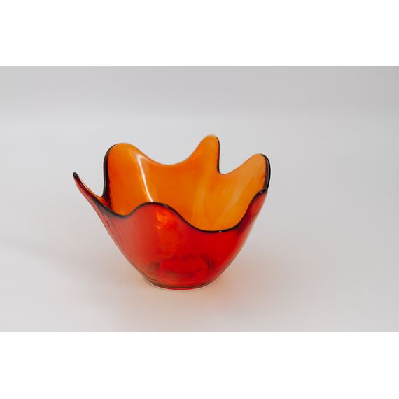 Ваза, 16х10 см Feston, оранжевая, San Miguel, изображение 2