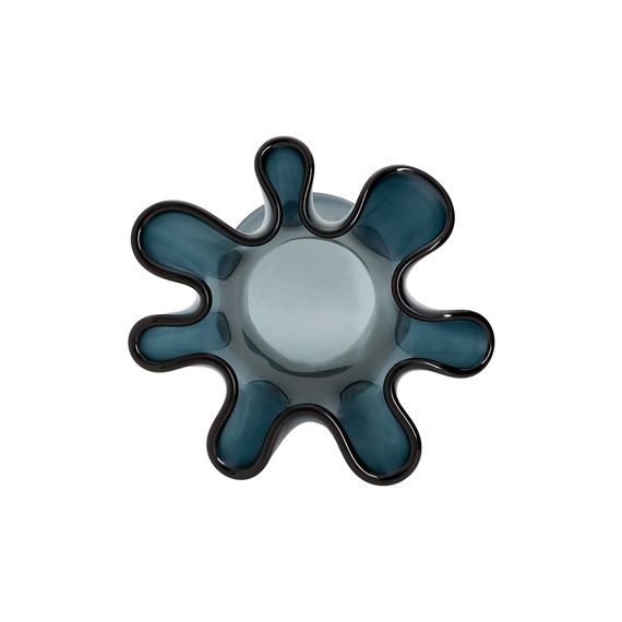 Ваза для цветов, 30 см Artesania, темно-синяя, волнистый край, San Miguel, изображение 2