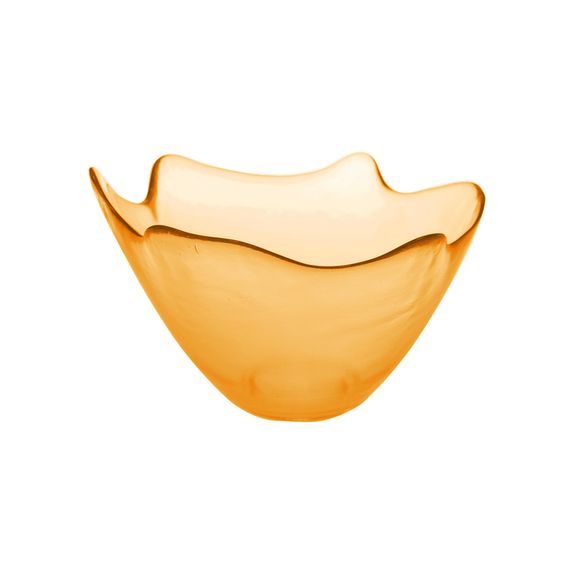 Ваза, 20х12 см Feston, янтарная, San Miguel