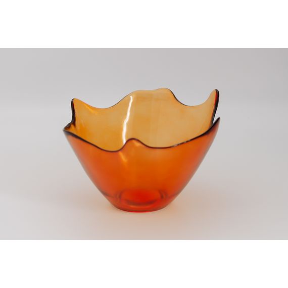 Ваза, 20х12 см Feston, оранжевая, San Miguel, изображение 2