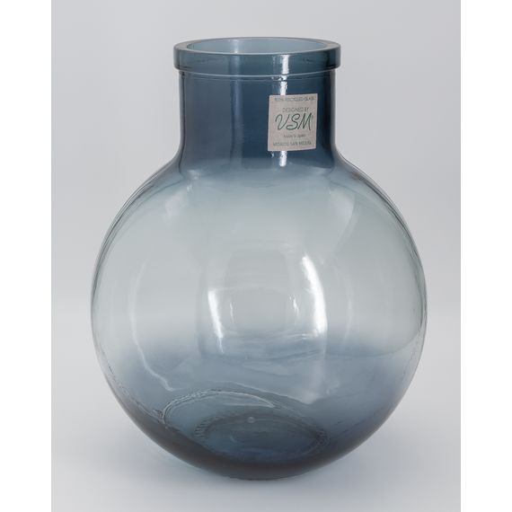 Ваза для цветов, 31 см Aran, синяя с градиентом, San Miguel, изображение 2