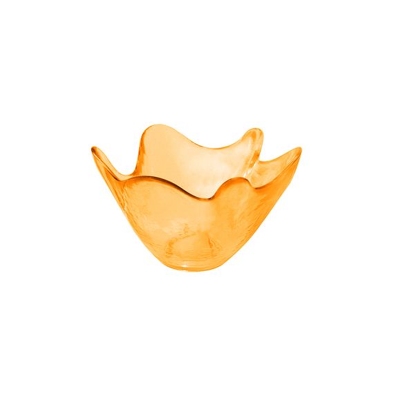 Ваза, 16х10 см Feston, янтарная, San Miguel