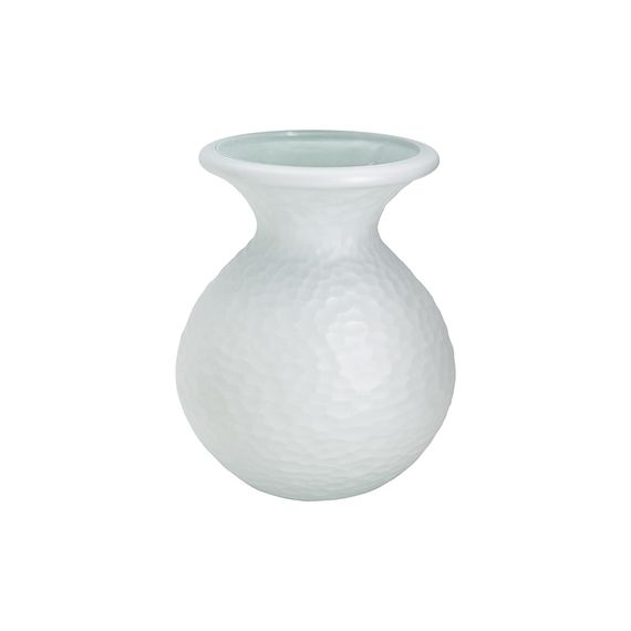 Ваза для цветов, 24,5 см Paradise, белая, матовая, San Miguel